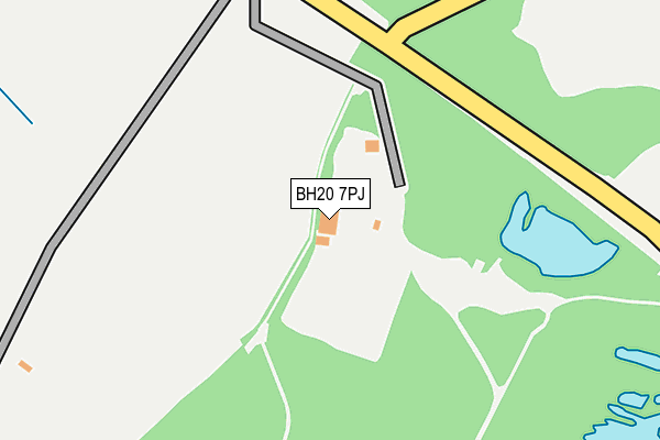 BH20 7PJ map - OS OpenMap – Local (Ordnance Survey) BH20 7PJ map - OS OpenMap – Local (Ordnance Survey)
