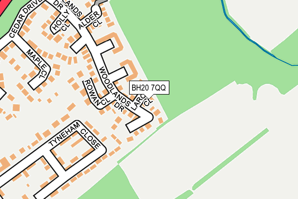 BH20 7QQ map - OS OpenMap – Local (Ordnance Survey) BH20 7QQ map - OS OpenMap – Local (Ordnance Survey)