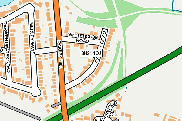 BH21 1QJ map - OS OpenMap – Local (Ordnance Survey) BH21 1QJ map - OS OpenMap – Local (Ordnance Survey)