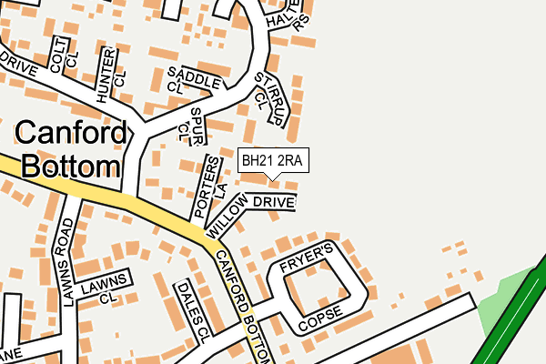 BH21 2RA map - OS OpenMap – Local (Ordnance Survey) BH21 2RA map - OS OpenMap – Local (Ordnance Survey)
