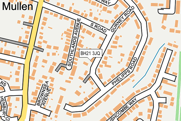 BH21 3JQ map - OS OpenMap – Local (Ordnance Survey) BH21 3JQ map - OS OpenMap – Local (Ordnance Survey)