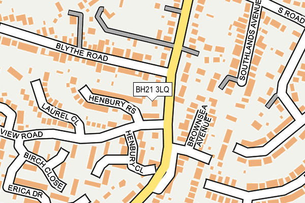 BH21 3LQ map - OS OpenMap – Local (Ordnance Survey) BH21 3LQ map - OS OpenMap – Local (Ordnance Survey)
