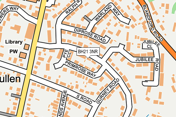 BH21 3NR map - OS OpenMap – Local (Ordnance Survey) BH21 3NR map - OS OpenMap – Local (Ordnance Survey)