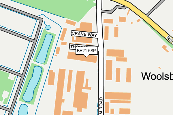 BH21 6SP map - OS OpenMap – Local (Ordnance Survey) BH21 6SP map - OS OpenMap – Local (Ordnance Survey)
