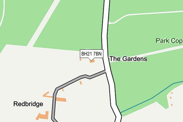 BH21 7BN map - OS OpenMap – Local (Ordnance Survey) BH21 7BN map - OS OpenMap – Local (Ordnance Survey)