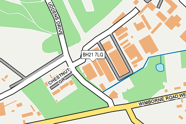 BH21 7LQ map - OS OpenMap – Local (Ordnance Survey) BH21 7LQ map - OS OpenMap – Local (Ordnance Survey)