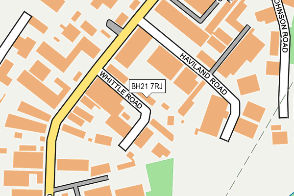 BH21 7RJ map - OS OpenMap – Local (Ordnance Survey) BH21 7RJ map - OS OpenMap – Local (Ordnance Survey)