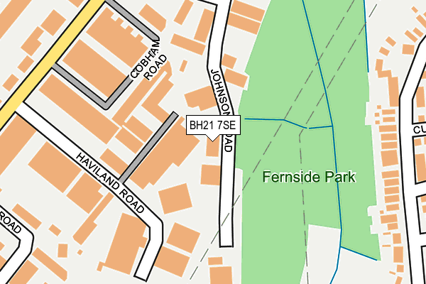 BH21 7SE map - OS OpenMap – Local (Ordnance Survey) BH21 7SE map - OS OpenMap – Local (Ordnance Survey)
