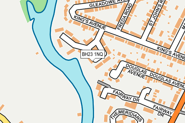 BH23 1NQ map - OS OpenMap – Local (Ordnance Survey) BH23 1NQ map - OS OpenMap – Local (Ordnance Survey)