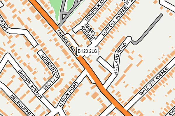 BH23 2LG map - OS OpenMap – Local (Ordnance Survey) BH23 2LG map - OS OpenMap – Local (Ordnance Survey)