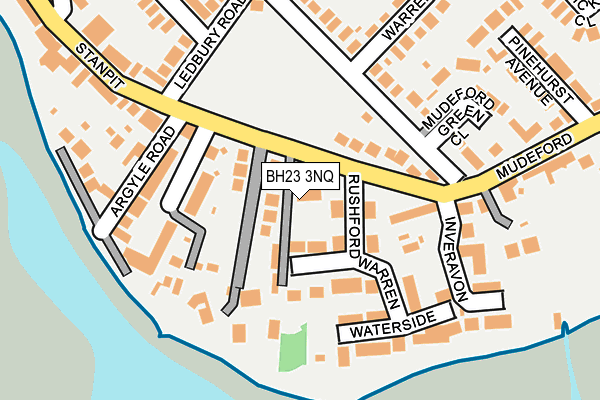 BH23 3NQ map - OS OpenMap – Local (Ordnance Survey) BH23 3NQ map - OS OpenMap – Local (Ordnance Survey)