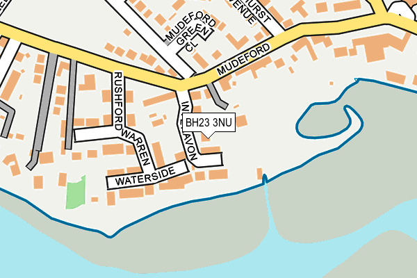 BH23 3NU map - OS OpenMap – Local (Ordnance Survey) BH23 3NU map - OS OpenMap – Local (Ordnance Survey)