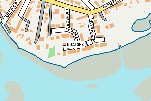 BH23 3NZ map - OS OpenMap – Local (Ordnance Survey) BH23 3NZ map - OS OpenMap – Local (Ordnance Survey)