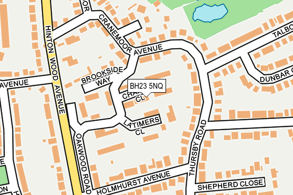 BH23 5NQ map - OS OpenMap – Local (Ordnance Survey) BH23 5NQ map - OS OpenMap – Local (Ordnance Survey)