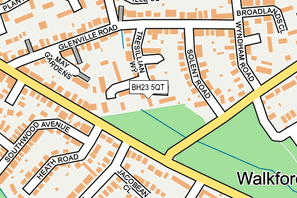 BH23 5QT map - OS OpenMap – Local (Ordnance Survey) BH23 5QT map - OS OpenMap – Local (Ordnance Survey)