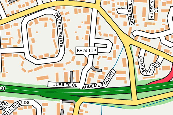 BH24 1UP map - OS OpenMap – Local (Ordnance Survey) BH24 1UP map - OS OpenMap – Local (Ordnance Survey)
