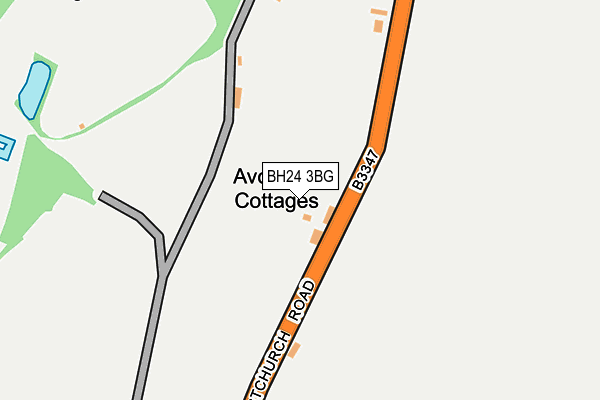 BH24 3BG map - OS OpenMap – Local (Ordnance Survey) BH24 3BG map - OS OpenMap – Local (Ordnance Survey)