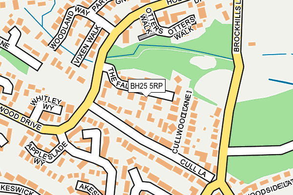 BH25 5RP map - OS OpenMap – Local (Ordnance Survey) BH25 5RP map - OS OpenMap – Local (Ordnance Survey)