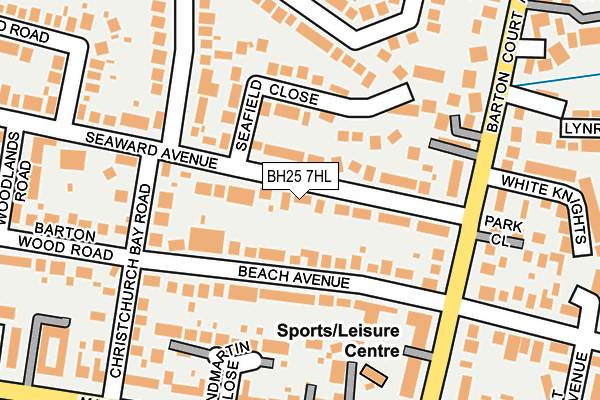 BH25 7HL map - OS OpenMap – Local (Ordnance Survey) BH25 7HL map - OS OpenMap – Local (Ordnance Survey)