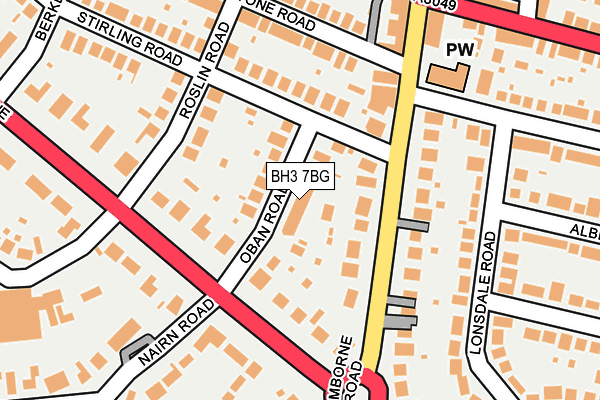 BH3 7BG map - OS OpenMap – Local (Ordnance Survey) BH3 7BG map - OS OpenMap – Local (Ordnance Survey)