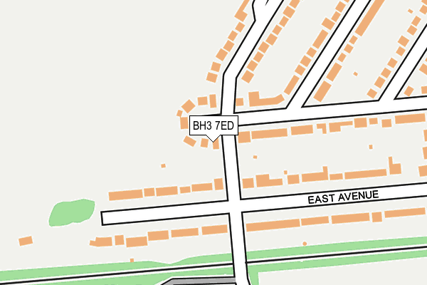 BH3 7ED map - OS OpenMap – Local (Ordnance Survey) BH3 7ED map - OS OpenMap – Local (Ordnance Survey)