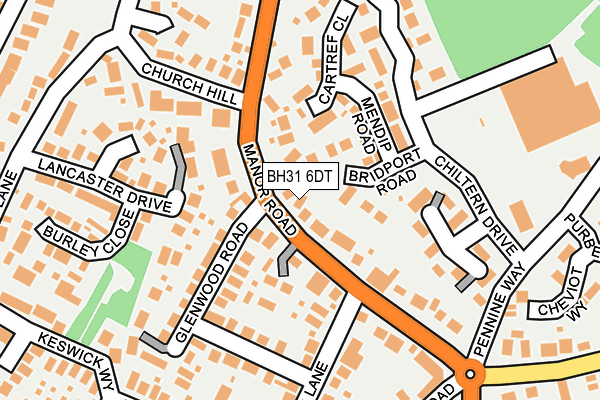 BH31 6DT map - OS OpenMap – Local (Ordnance Survey) BH31 6DT map - OS OpenMap – Local (Ordnance Survey)