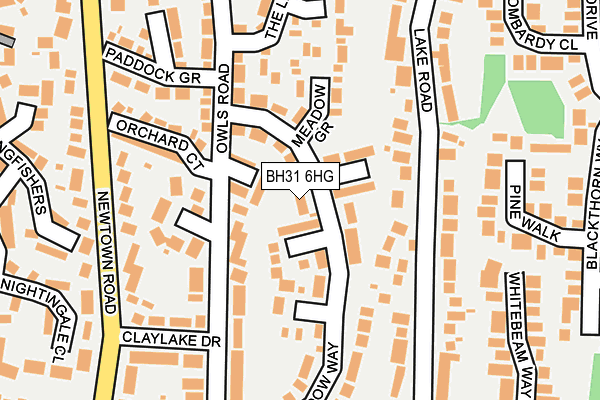 BH31 6HG map - OS OpenMap – Local (Ordnance Survey) BH31 6HG map - OS OpenMap – Local (Ordnance Survey)