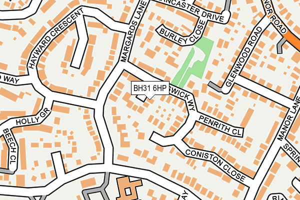 BH31 6HP map - OS OpenMap – Local (Ordnance Survey) BH31 6HP map - OS OpenMap – Local (Ordnance Survey)