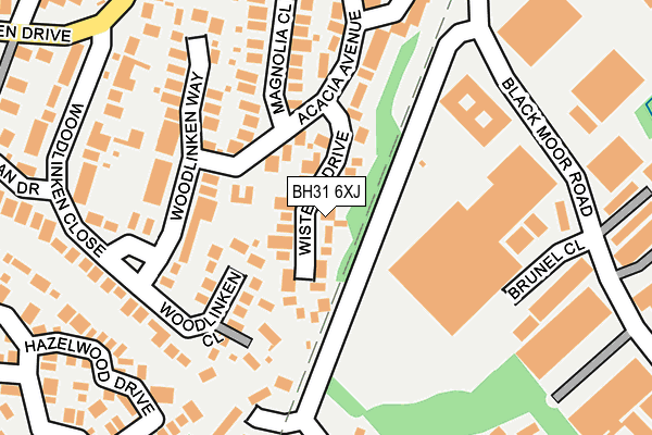 BH31 6XJ map - OS OpenMap – Local (Ordnance Survey) BH31 6XJ map - OS OpenMap – Local (Ordnance Survey)