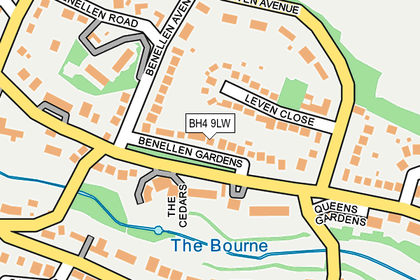 BH4 9LW map - OS OpenMap – Local (Ordnance Survey) BH4 9LW map - OS OpenMap – Local (Ordnance Survey)