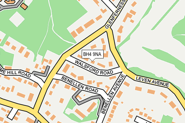 BH4 9NA map - OS OpenMap – Local (Ordnance Survey) BH4 9NA map - OS OpenMap – Local (Ordnance Survey)