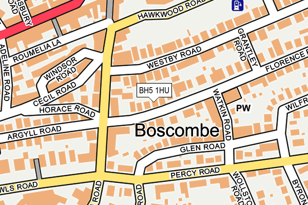 BH5 1HU map - OS OpenMap – Local (Ordnance Survey) BH5 1HU map - OS OpenMap – Local (Ordnance Survey)