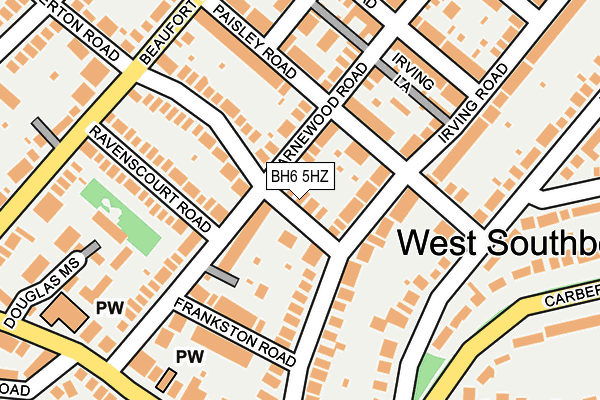 BH6 5HZ map - OS OpenMap – Local (Ordnance Survey) BH6 5HZ map - OS OpenMap – Local (Ordnance Survey)