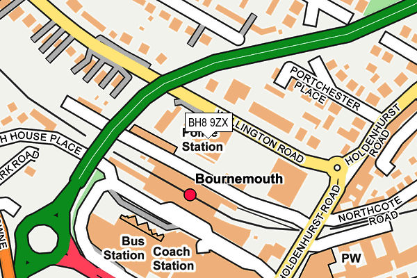 BH8 9ZX map - OS OpenMap – Local (Ordnance Survey) BH8 9ZX map - OS OpenMap – Local (Ordnance Survey)