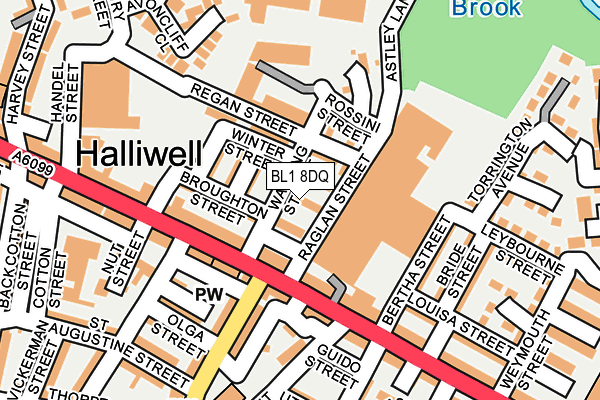 BL1 8DQ map - OS OpenMap – Local (Ordnance Survey) BL1 8DQ map - OS OpenMap – Local (Ordnance Survey)