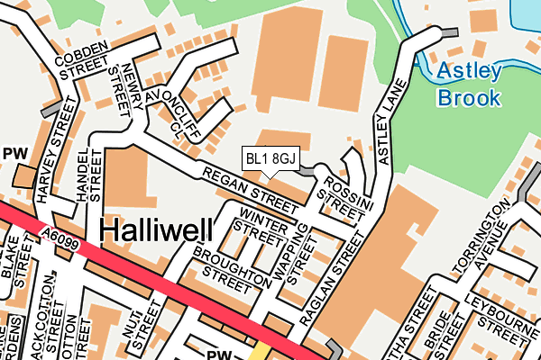 BL1 8GJ map - OS OpenMap – Local (Ordnance Survey) BL1 8GJ map - OS OpenMap – Local (Ordnance Survey)