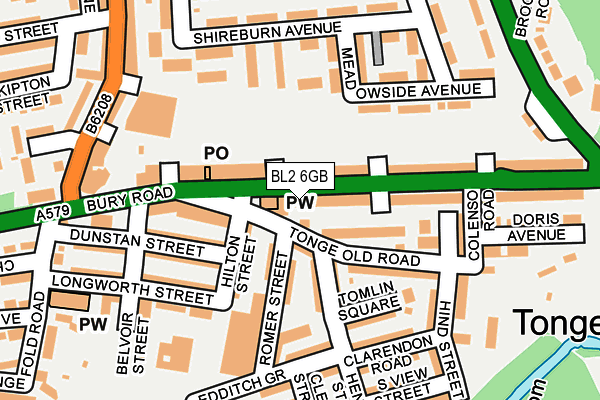 BL2 6GB map - OS OpenMap – Local (Ordnance Survey) BL2 6GB map - OS OpenMap – Local (Ordnance Survey)