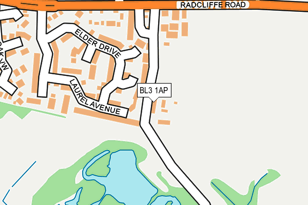 BL3 1AP map - OS OpenMap – Local (Ordnance Survey) BL3 1AP map - OS OpenMap – Local (Ordnance Survey)