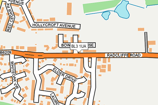 BL3 1UA map - OS OpenMap – Local (Ordnance Survey) BL3 1UA map - OS OpenMap – Local (Ordnance Survey)