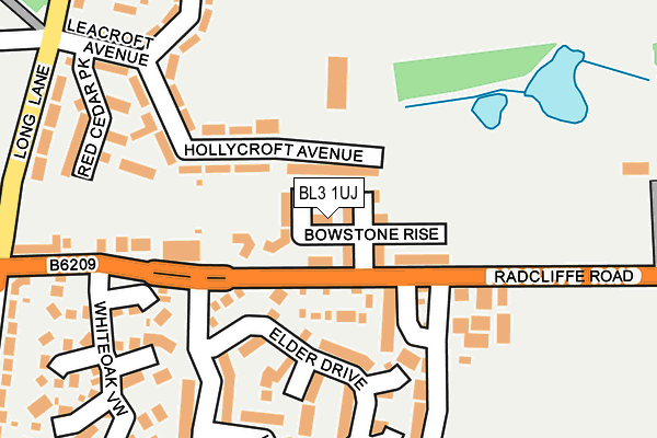 BL3 1UJ map - OS OpenMap – Local (Ordnance Survey) BL3 1UJ map - OS OpenMap – Local (Ordnance Survey)