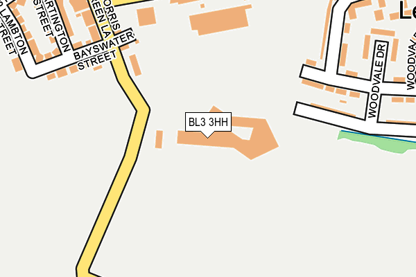 BL3 3HH map - OS OpenMap – Local (Ordnance Survey) BL3 3HH map - OS OpenMap – Local (Ordnance Survey)