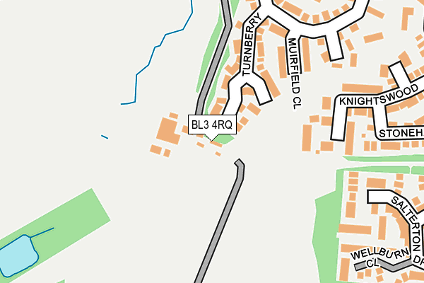 BL3 4RQ map - OS OpenMap – Local (Ordnance Survey) BL3 4RQ map - OS OpenMap – Local (Ordnance Survey)