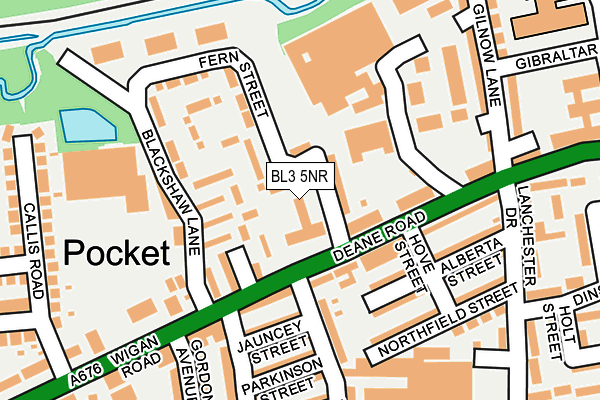 BL3 5NR map - OS OpenMap – Local (Ordnance Survey) BL3 5NR map - OS OpenMap – Local (Ordnance Survey)