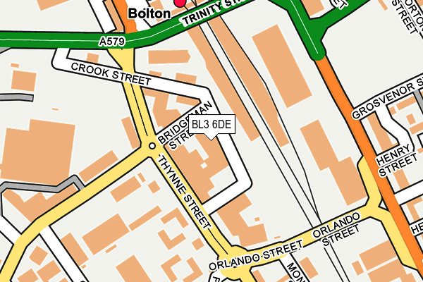 BL3 6DE map - OS OpenMap – Local (Ordnance Survey) BL3 6DE map - OS OpenMap – Local (Ordnance Survey)