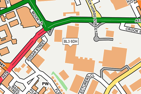 BL3 6DH map - OS OpenMap – Local (Ordnance Survey) BL3 6DH map - OS OpenMap – Local (Ordnance Survey)
