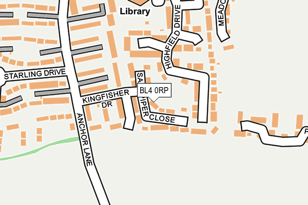 BL4 0RP map - OS OpenMap – Local (Ordnance Survey) BL4 0RP map - OS OpenMap – Local (Ordnance Survey)