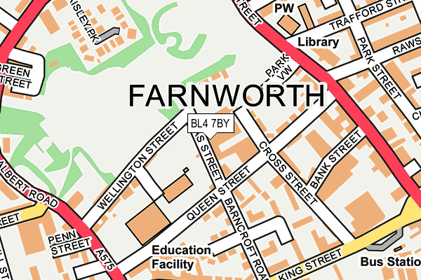 BL4 7BY map - OS OpenMap – Local (Ordnance Survey) BL4 7BY map - OS OpenMap – Local (Ordnance Survey)
