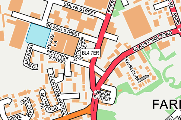 BL4 7ER map - OS OpenMap – Local (Ordnance Survey) BL4 7ER map - OS OpenMap – Local (Ordnance Survey)