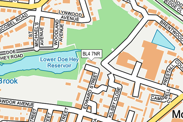 BL4 7NR map - OS OpenMap – Local (Ordnance Survey) BL4 7NR map - OS OpenMap – Local (Ordnance Survey)