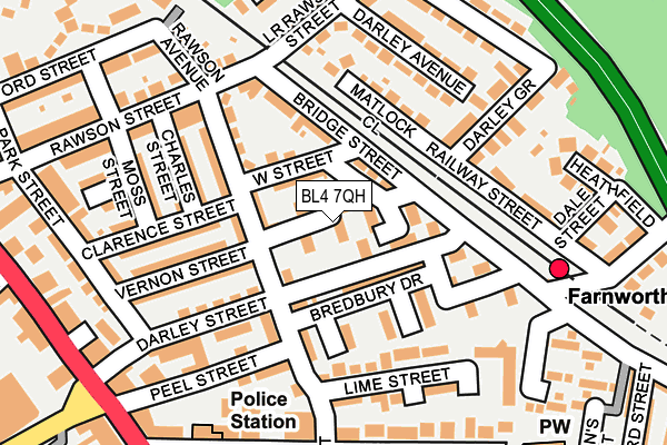 BL4 7QH map - OS OpenMap – Local (Ordnance Survey) BL4 7QH map - OS OpenMap – Local (Ordnance Survey)